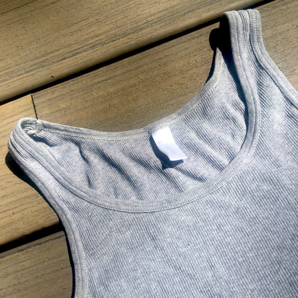 J CREW VINTAGE SCOOPNECK TANK TOP